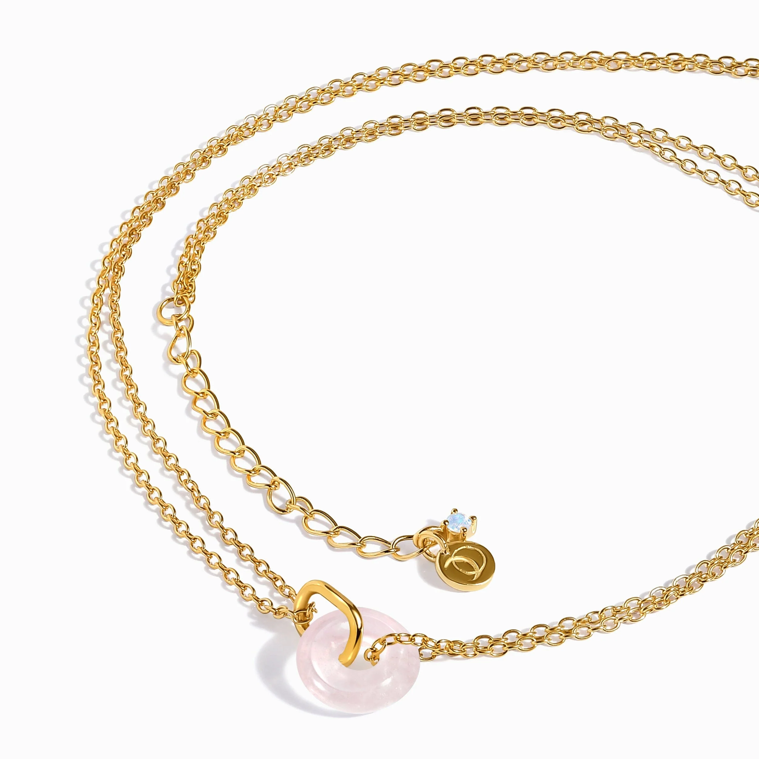 Rose Quartz Necklace - Ora - Image 16