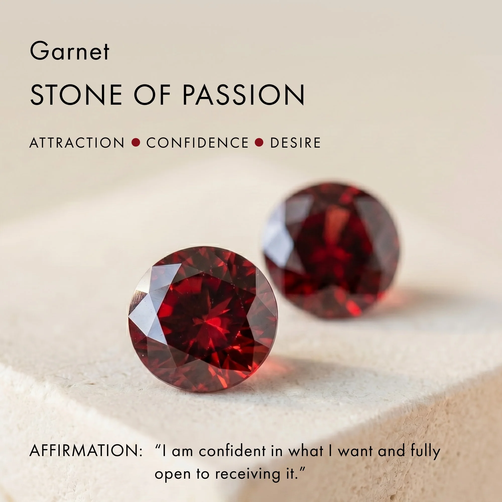Pink Topaz Garnet Earrings - Orion - Image 8