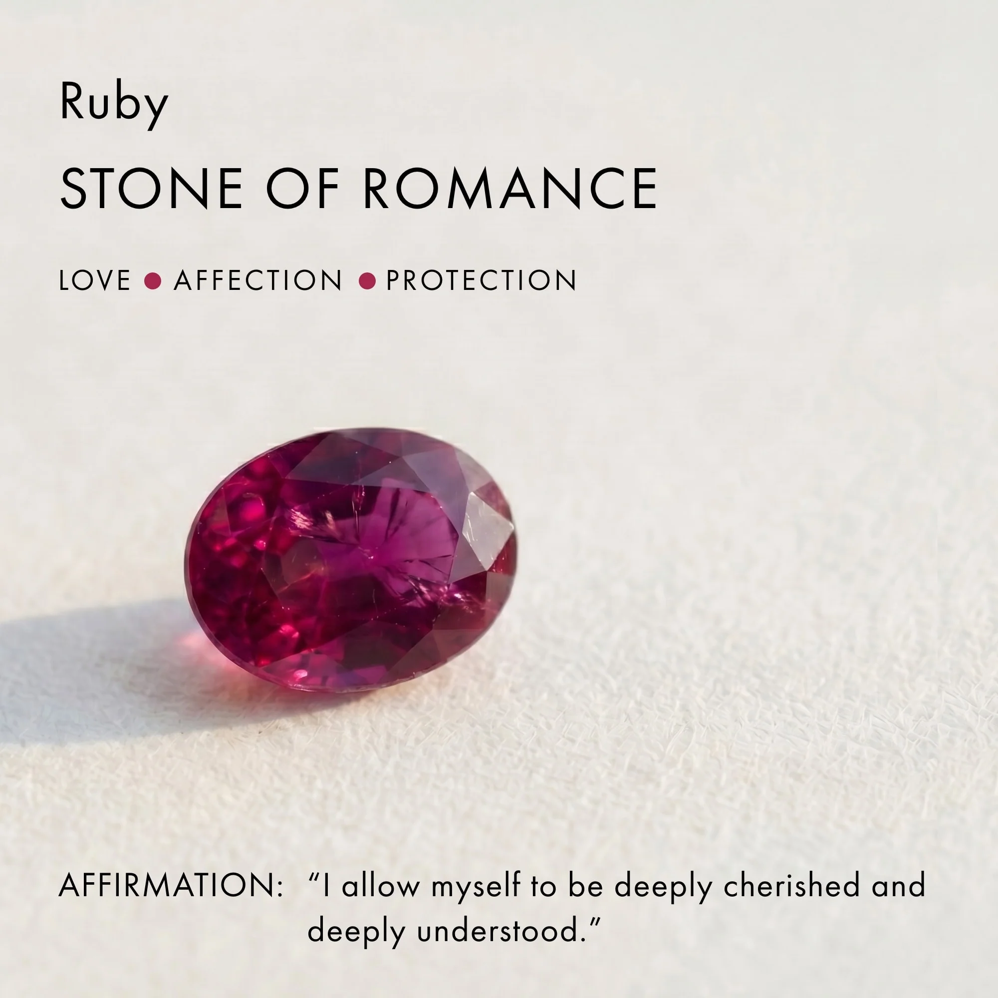 Garnet Ruby Ring - Harlow - Image 8
