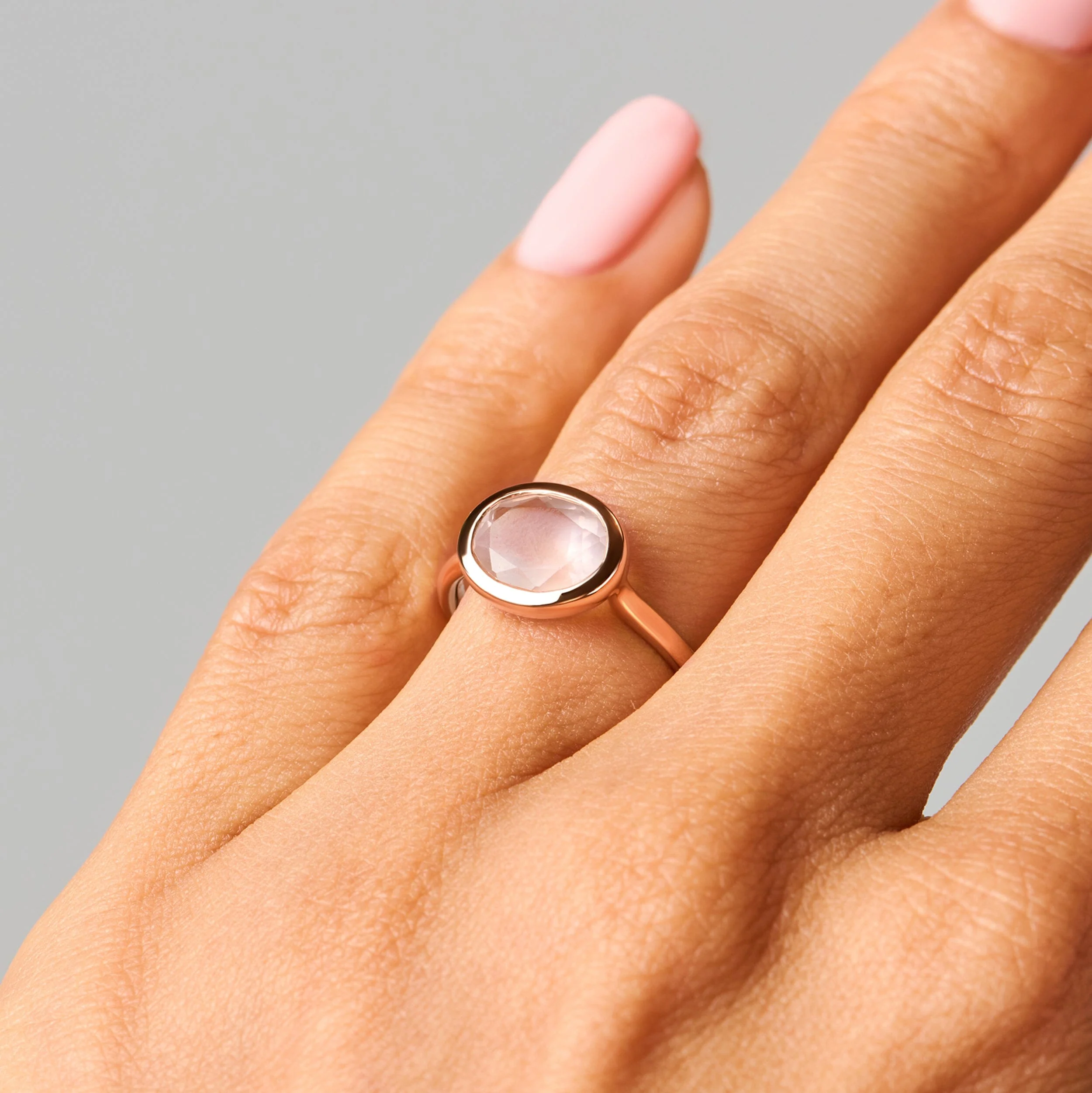 Rose Quartz Skin Touch Ring - Feel the Love - Image 19