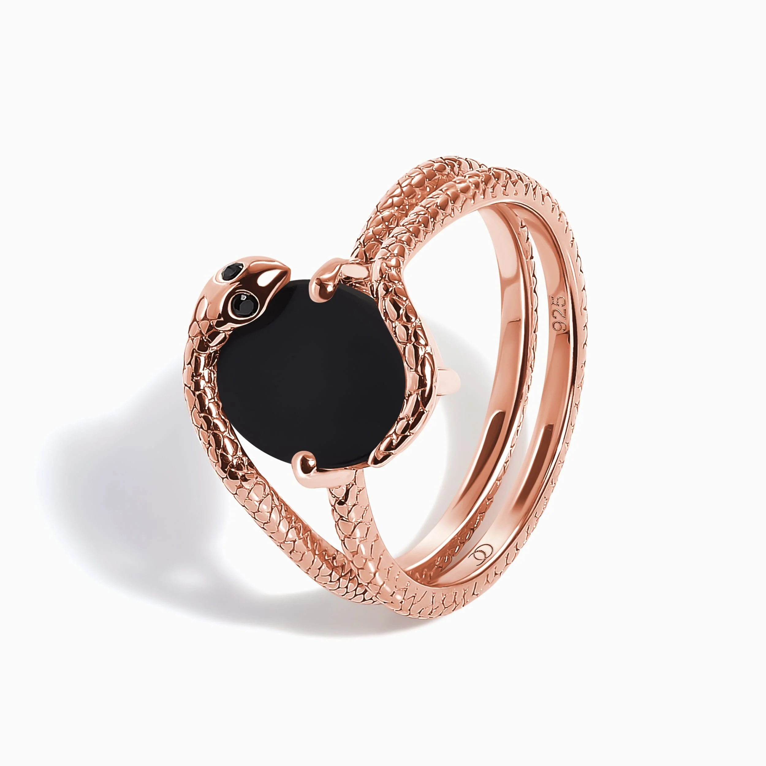 Black Onyx Ring - Serpent of Release - Image 9