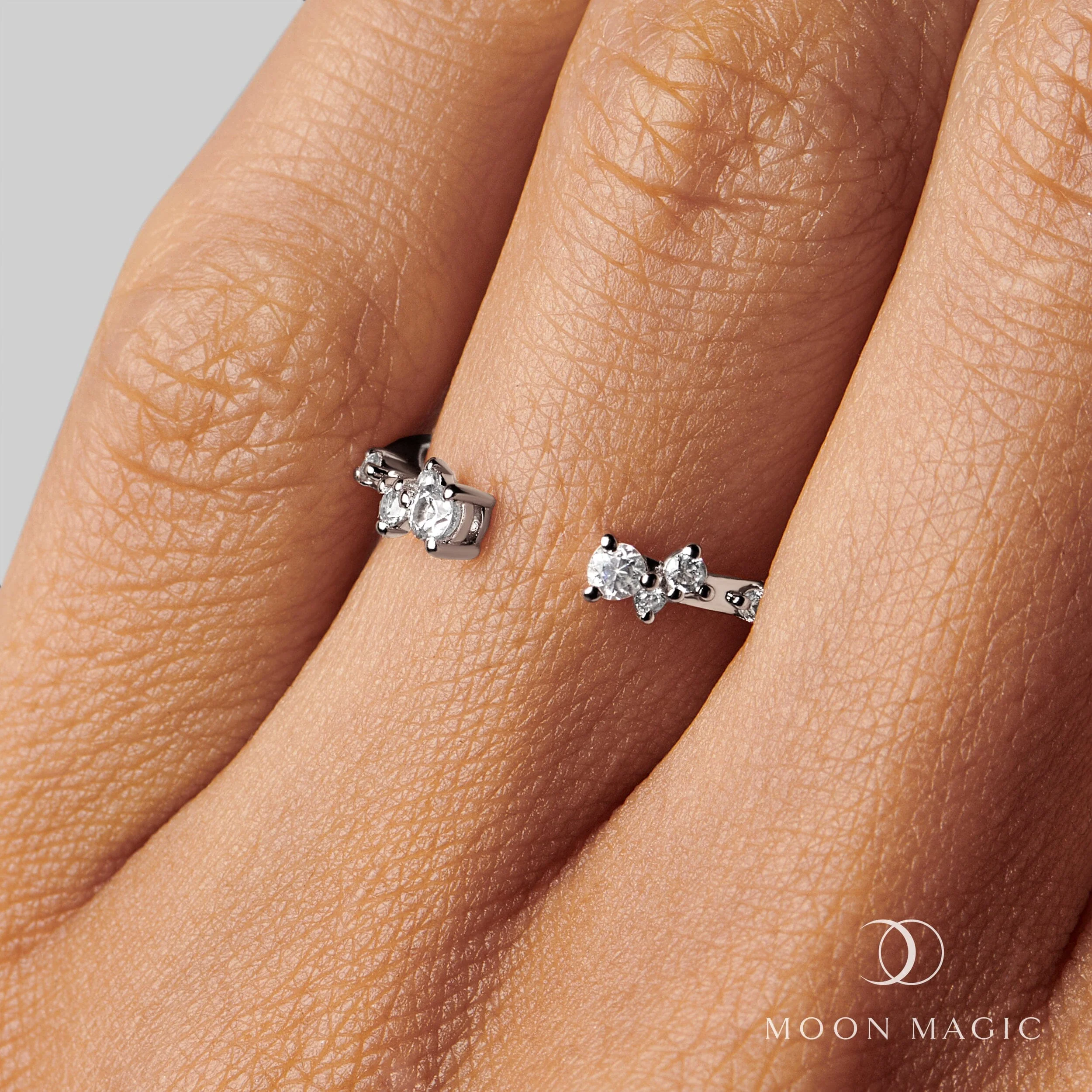 White Zircon Ring - Luminescence - Image 2